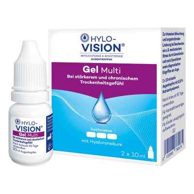 Hylo-Vision Gel Multi krople do oczu 2X10 ml od OmniVision GmbH PZN 10091009