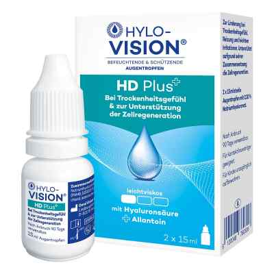 Hylo Vision Hd Plus krople do oczu 2X15 ml od OmniVision GmbH PZN 00660475