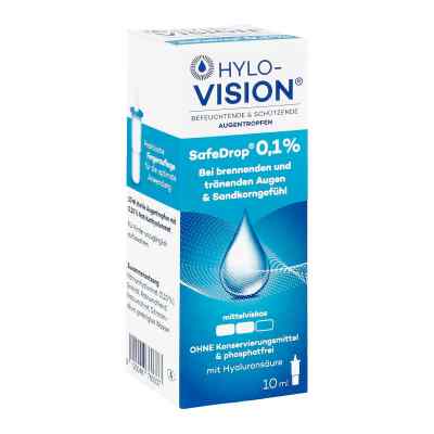 Hylo Vision Safedrop 0,1% krople do oczu 10 ml od OmniVision GmbH PZN 05730217