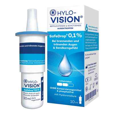 Hylo Vision Safedrop 0,1% krople do oczu 10 ml od OmniVision GmbH PZN 05730217