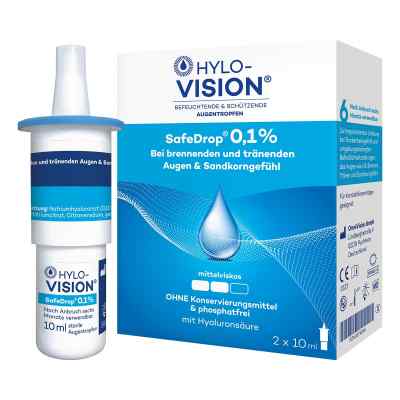 Hylo-vision Safedrop 0,1% krople do oczu