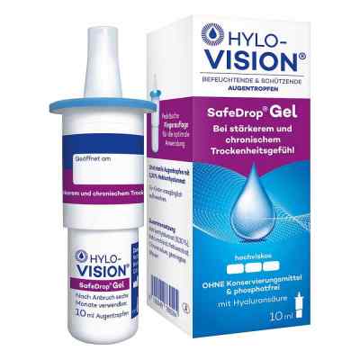 Hylo-vision Safedrop Gel Augentropfen 10 ml od OmniVision GmbH PZN 10642811