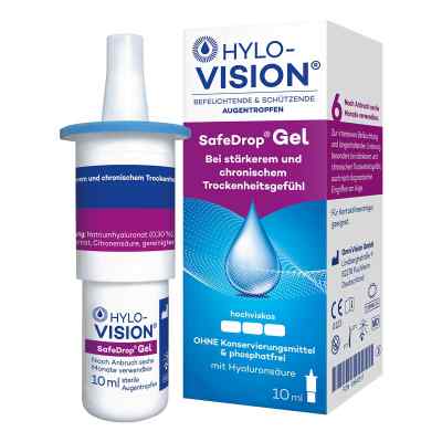 Hylo-vision Safedrop Gel Augentropfen 10 ml od OmniVision GmbH PZN 10642811