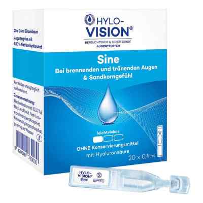 Hylo Vision sine dawka pojedyncza 20X0.4 ml od OmniVision GmbH PZN 00798297