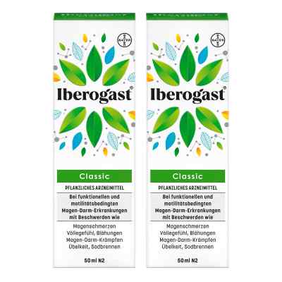 Iberogast na dolegliwości żołądkowo-jelitowe 2x50 ml od Bayer Vital GmbH PZN 08101132