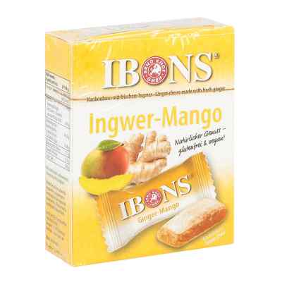 Ibons Ingwer Mango Box Kaubonbons 60 g od Arno Knof GmbH PZN 16884544