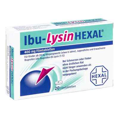Ibu Lysin Hexal 684 mg tabletki 20 szt. od Hexal AG PZN 07532243