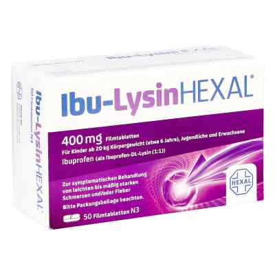 Ibu Lysin Hexal 684 mg tabletki powlekane 50 szt. od Hexal AG PZN 10333719