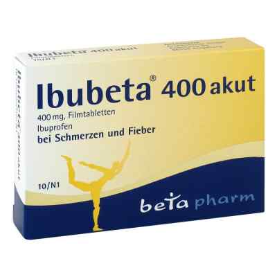 Ibubeta 400 akut tabletki powlekane 10 szt. od betapharm Arzneimittel GmbH PZN 00179720