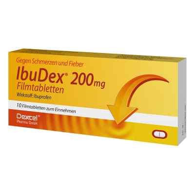 Ibudex 200 mg Filmtabletten 10 szt. od Dexcel Pharma GmbH PZN 09294842