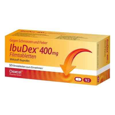 Ibudex 400 mg Filmtabletten 50 szt. od Dexcel Pharma GmbH PZN 09294687
