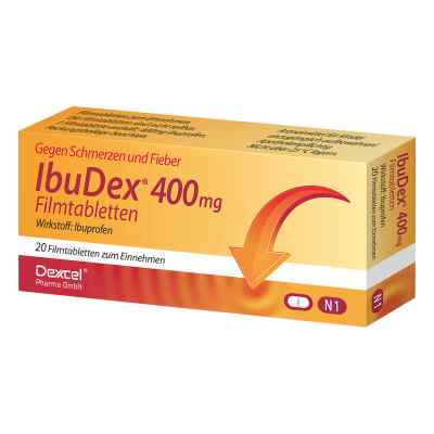 Ibudex 400 mg tabletki powlekane 20 szt. od Dexcel Pharma GmbH PZN 09294670