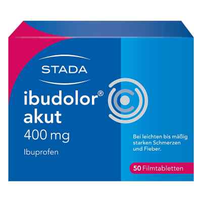 Ibudolor akut 400 mg Filmtabletten 50 szt. od STADA Consumer Health Deutschland GmbH PZN 09091263