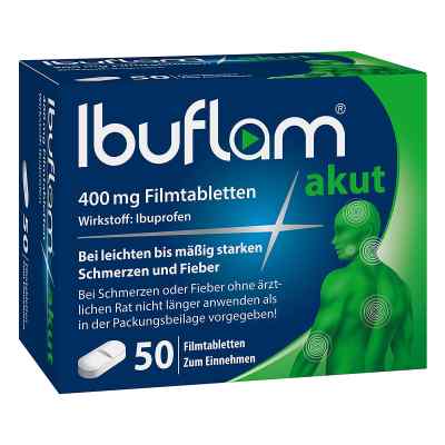 Ibuflam akut 400 mg tabletki powlekane 50 szt. od A. Nattermann & Cie GmbH PZN 11648419