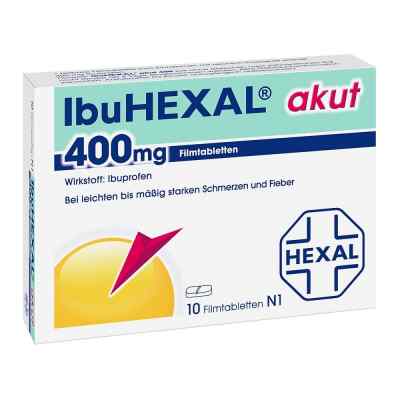 Ibuhexal akut 400 tabletki powlekane 10 szt. od Hexal AG PZN 00068966