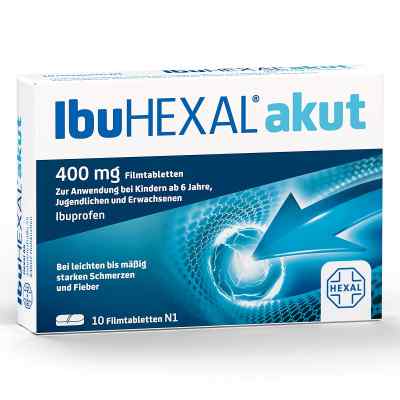 Ibuhexal akut 400 tabletki powlekane 10 szt. od Hexal AG PZN 00068966