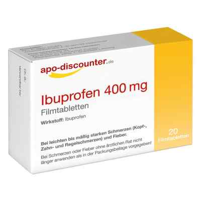 Ibuprofen 400 mg Filmtabletten 20 szt. od Apotheke im Paunsdorf Center PZN 16703583