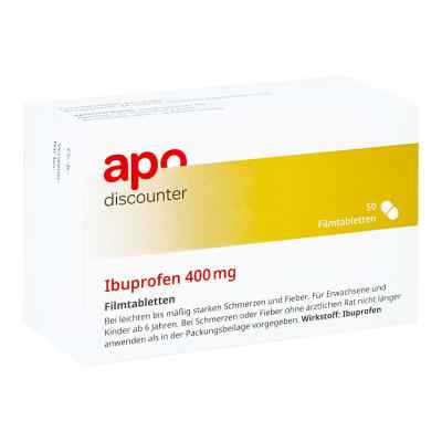Ibuprofen 400 mg tabletki powlekane 50 szt. od Apotheke im Paunsdorf Center PZN 16124081