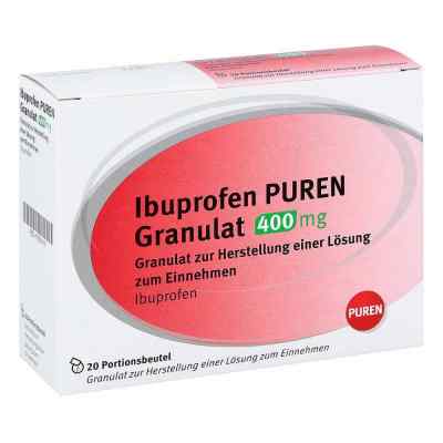 Ibuprofen Puren Granulat 400 mg zur, zum Her.e.Lsg.z.Ein. 20 szt. od PUREN Pharma GmbH & Co. KG PZN 11355114