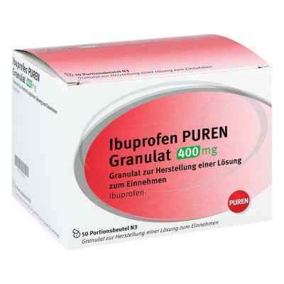Ibuprofen Puren Granulat 400 mg zur, zum Her.e.Lsg.z.Ein. 50 szt. od PUREN Pharma GmbH & Co. KG PZN 11355143