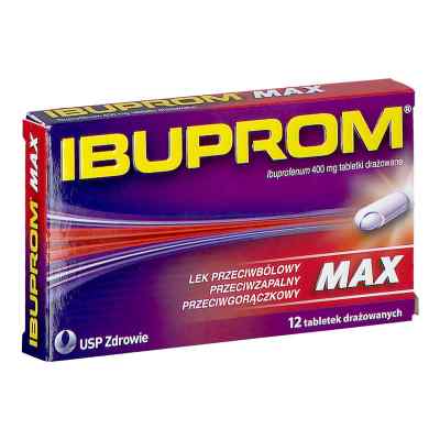 Ibuprom Max tabletki 12  od US PHARMACIA SP. Z O.O. PZN 08301377