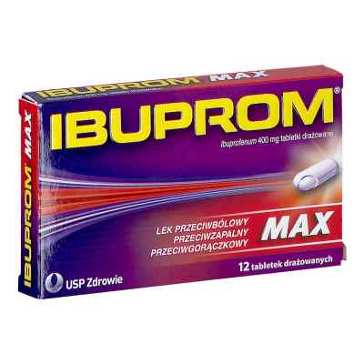 Ibuprom Max tabletki 12  od US PHARMACIA SP. Z O.O. PZN 08301377