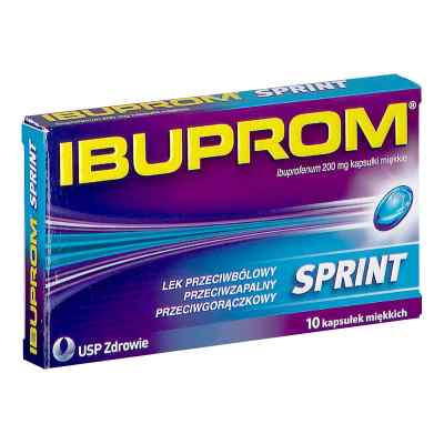 Ibuprom Sprint kapsułki 10  od US PHARMACIA SP. Z O.O. PZN 08301855
