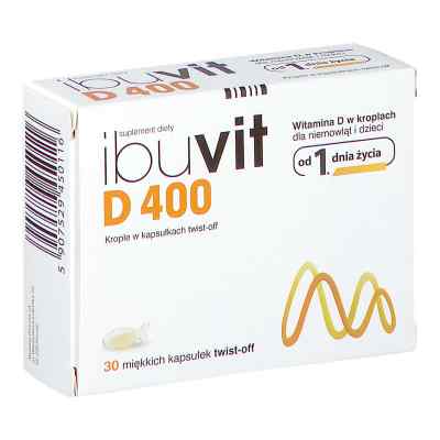 Ibuvit D kapsułki twist off 30 od MEDANA PHARMA SPÓŁKA AKCYJNA PZN 08302800