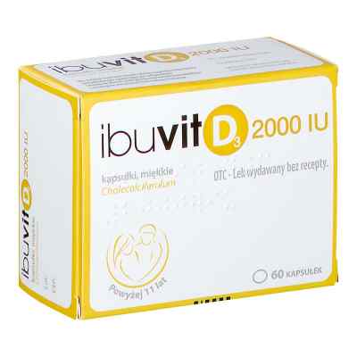 Ibuvit D3 2000 IU 60  od MEDANA PHARMA SPÓŁKA AKCYJNA PZN 08302337