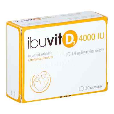 Ibuvit D3 4000 IU kapsułka 30 od MEDANA POLPHARMA S.A. PZN 08302338
