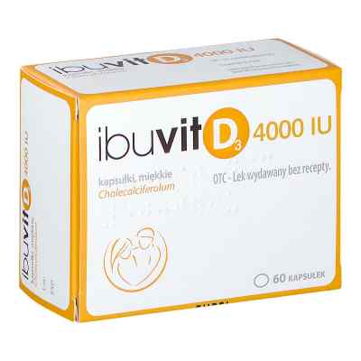 Ibuvit D3 4000 IU kapsułki 60  od MEDANA POLPHARMA S.A. PZN 08301659