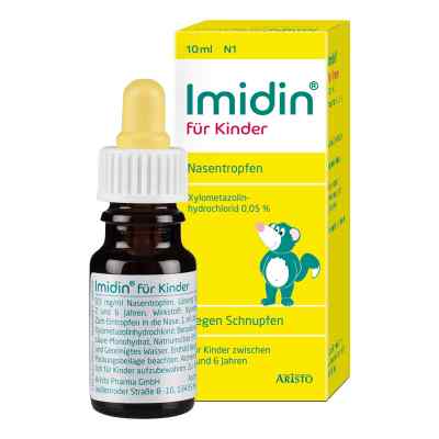 Imidin Nasentropfen fuer Kinder 10 ml od Aristo Pharma GmbH PZN 01610901