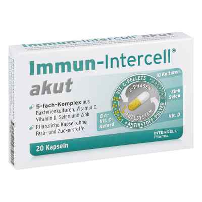 Immun Intercell akut kapsułki 20 szt. od INTERCELL-Pharma GmbH PZN 11563752