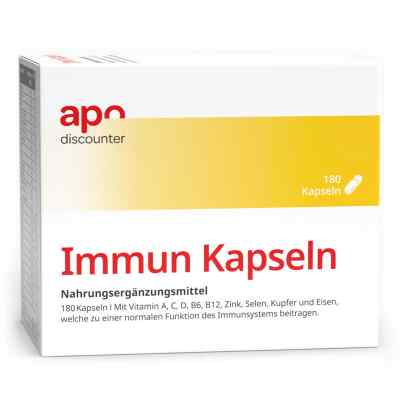 Immun kapsułki 180 szt. od Apologistics GmbH PZN 16498812