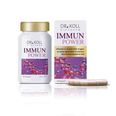 Immun Power Doktor koll Vitamin C+vitamin D+zink Kapsel (n)  60 szt. od Dr. Koll Biopharm GmbH PZN 17570256