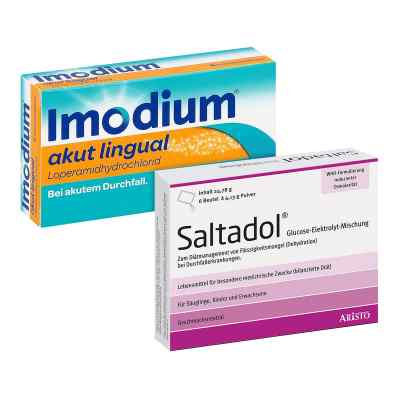 Imodium akut lingual  Saltadol Elektrolyt Pulver 1 szt. od  PZN 08101082