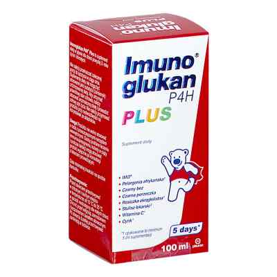 Imunoglukan P4H Plus syrop 100 ml od PLEURAN SPOL.S R.O. PZN 08303765