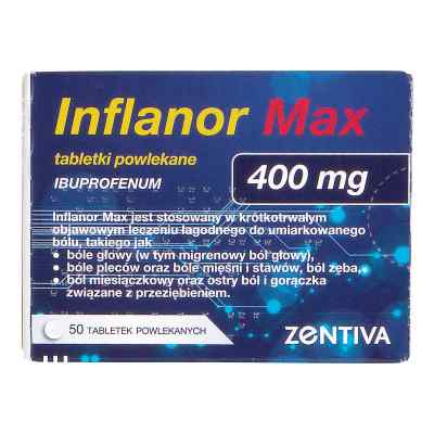 Inflanor Max tabletki powlekane