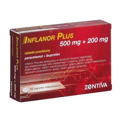 Inflanor Plus tabletki powlekane 10  od  PZN 08305345