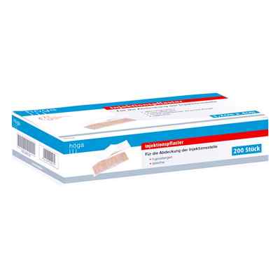 Injektionspflaster hypoallergen 1,2x4cm 200 szt. od HöGA-PHARM G.Höcherl PZN 00050162