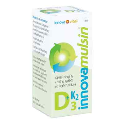 Innova Mulsin Vitamin D3+k2 Emulsion 10 ml od InnovaVital GmbH PZN 14137978