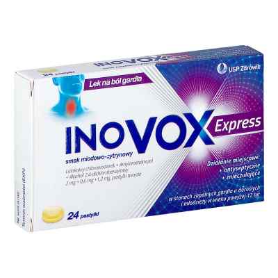 Inovox Express smak miodowo-cytrynowy 24  od STADA ARZNEIMITTEL AG PZN 08301532