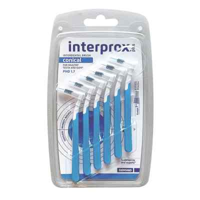 Interprox plus conical blau szczoteczka międzyzębowa 6 szt. od DENTAID GmbH PZN 05703628