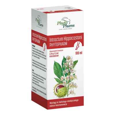 Intractum Hippocastani PhytoPharm płyn doustny 100 ml od PHYTOPHARM KLĘKA S.A. PZN 08301095