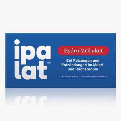 Ipalat® Hydro Med Akut pastylki do ssania