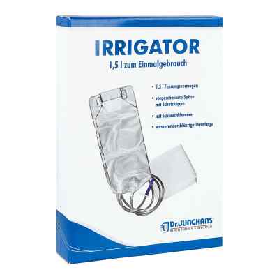 Irygator 15 l do użytku jednorazowego z podkładką 1 szt. od Dr. Junghans Medical GmbH PZN 02059523