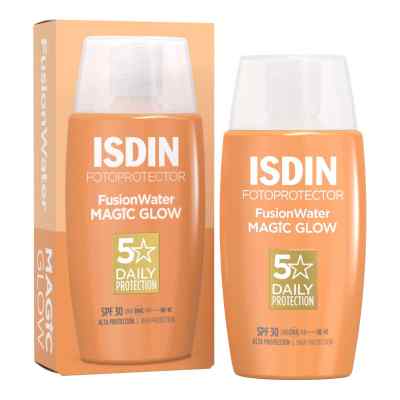 Isdin Fotoprotector Fusion Water Magic Glow Spf 30 50 ml od ISDIN GmbH PZN 18874461