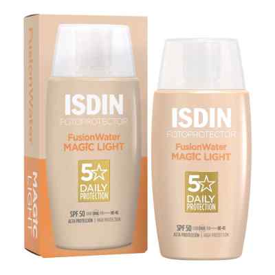 ISDIN Fotoprotektor Fusion Water Kolor Jasny SPF 50 50 ml od ISDIN GmbH PZN 17618388