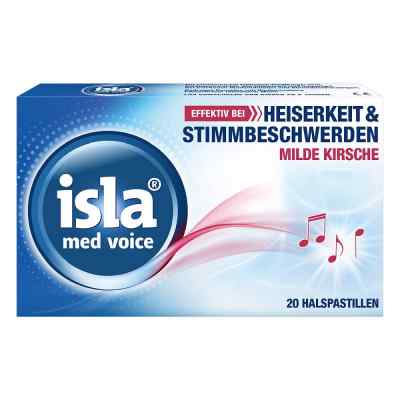 Isla Med voice Pastillen 20 szt. od Engelhard Arzneimittel GmbH & Co PZN 14168944