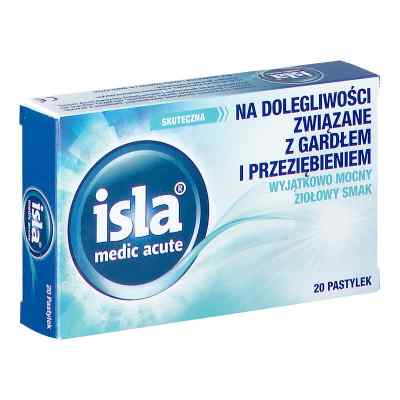 Isla medic acute pastylki 20 od ENGELHARD ARZNEIMITTEL GMBH & CO KG PZN 08303003